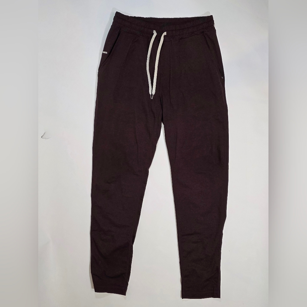 Vuori Dreamknit Burgundy Joggers Size M
